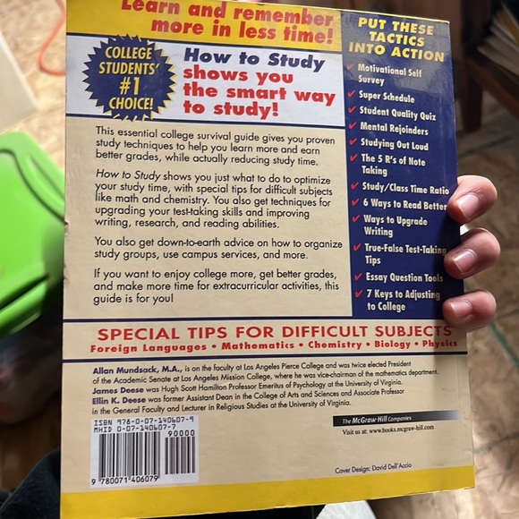 How to Study 5th Edition - Picture 2 of 3